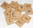 scrabble tiles